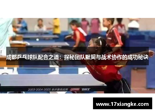 成都乒乓球队配合之道：探秘团队默契与战术协作的成功秘诀